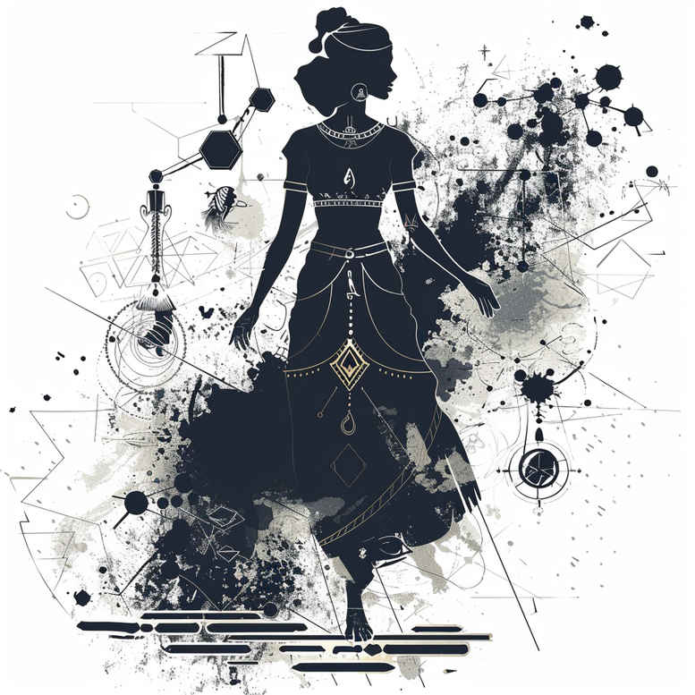 iconic-figure-inner-glow-pure-design – tattoo design ideas free ai generated – Gallery: characters-inkby-ai