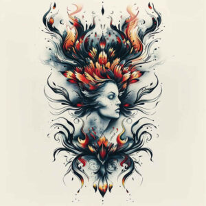 iconic-figure-fine-lines-discreet-ink – tattoo design ideas free ai generated – Gallery: characters-inkby-ai