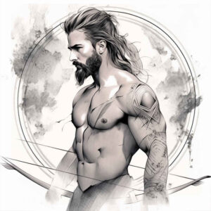 hero-smooth-blackwork-discreet-mark – tattoo design ideas free ai generated – Gallery: characters-inkby-ai