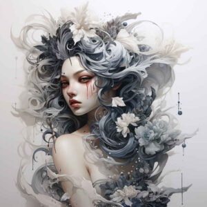 shaded-silhouette-portrait-realism-gentle-angle – tattoo design ideas free ai generated – Gallery: characters-inkby-ai