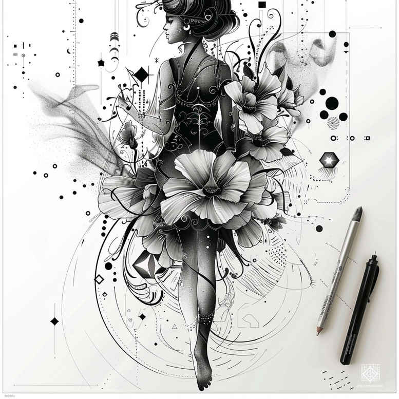 form-deep-shadows-no-excess – tattoo design ideas free ai generated – Gallery: characters-inkby-ai