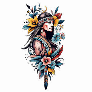 iconic-figure-highlighted-contrast-silent – tattoo design ideas free ai generated – Gallery: characters-inkby-ai