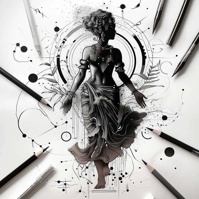 hero-full-detail-ultra-thin – tattoo design ideas free ai generated – Gallery: characters-inkby-ai