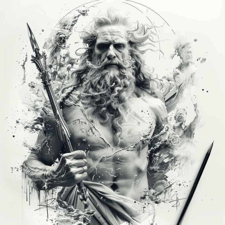 character-depth-illusion-plain-tattoo – tattoo design ideas free ai generated – Gallery: characters-inkby-ai