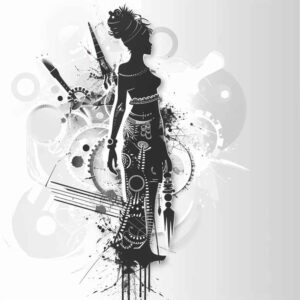 shadow-figure-precise-anatomy-pure-design – tattoo design ideas free ai generated – Gallery: characters-inkby-ai