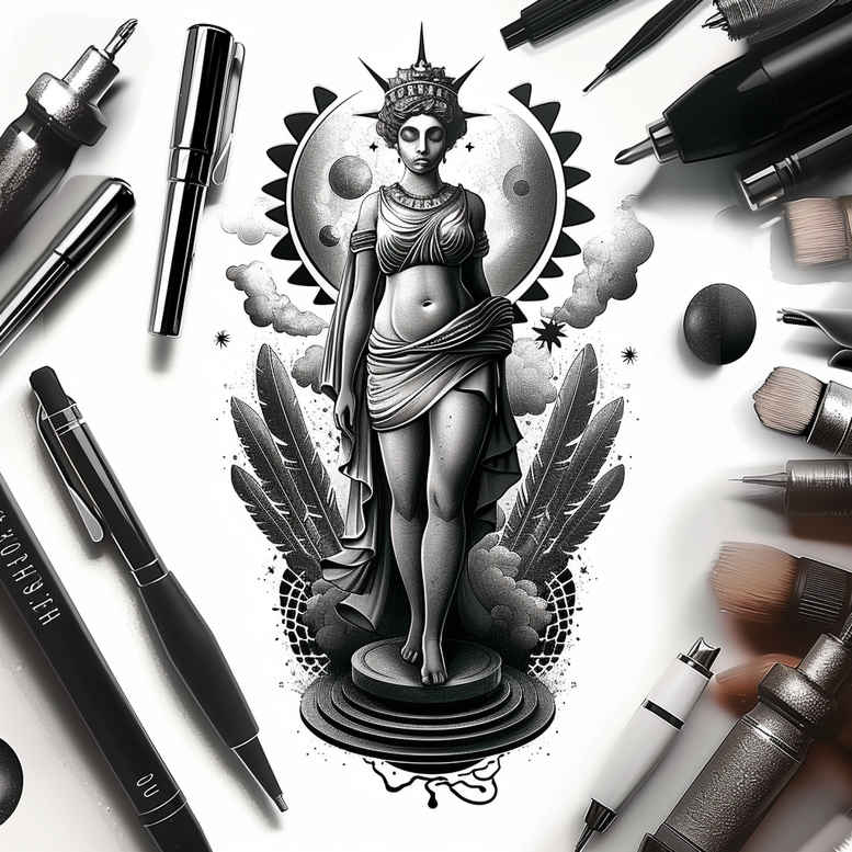 mimic-detail-accuracy-micro-art – tattoo design ideas free ai generated – Gallery: characters-inkby-ai