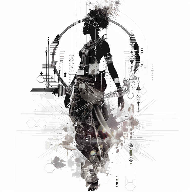 artistic-silhouette-high-contrast-elemental – tattoo design ideas free ai generated – Gallery: characters-inkby-ai