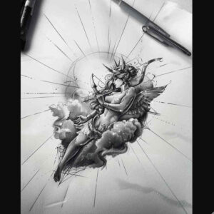facial-expression-realistic-wrinkles-short-stroke – tattoo design ideas free ai generated – Gallery: characters-inkby-ai