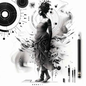 figure-depth-illusion-mini-geometry – tattoo design ideas free ai generated – Gallery: characters-inkby-ai