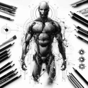 minimalist-silhouette-glowing-edges-single-color – tattoo design ideas free ai generated – Gallery: characters-inkby-ai