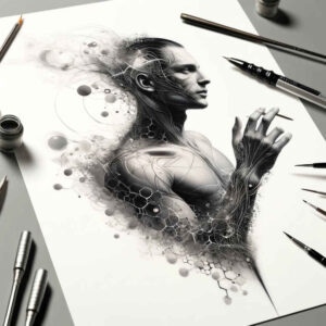 demonic-figure-skin-illusion-pristine – tattoo design ideas free ai generated – Gallery: characters-inkby-ai