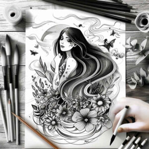 characters tattoo design ideas Realism perfect proportions costume design shows endurance