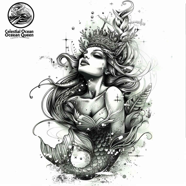 characters tattoo design ideas Surrealism surreal lighting detailed anatomy for lower thigh
