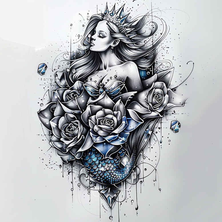 characters tattoo design ideas modern classic detailed eyes symbol of endurance