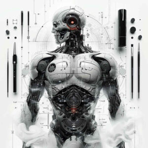 characters tattoo design ideas sharp-focus dynamic movement for upper shoulder