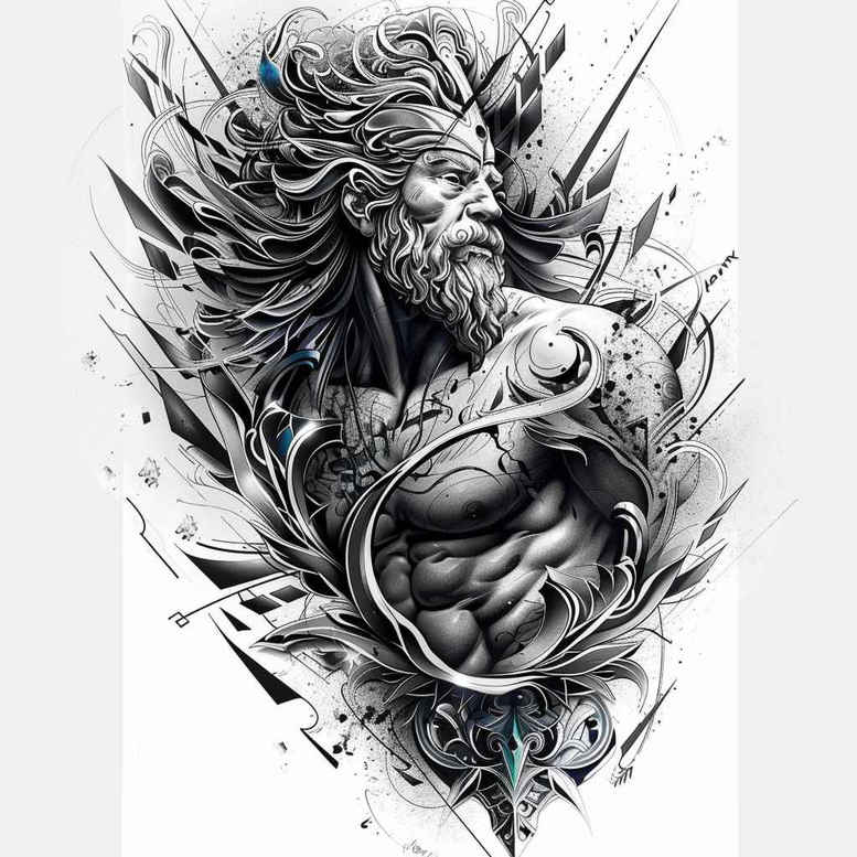 characters tattoo design ideas artistic contrast realistic faces determination and power