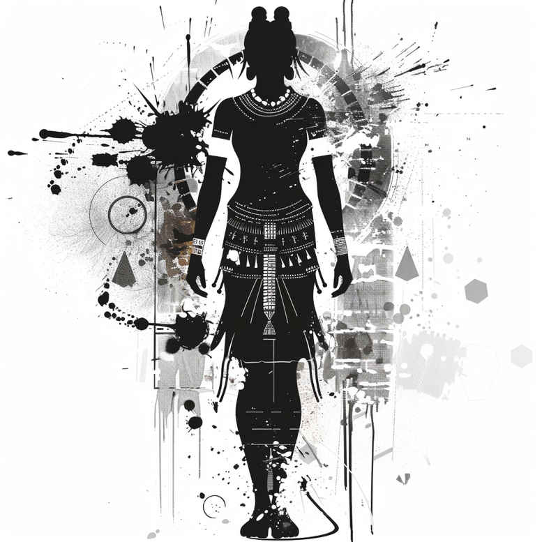 characters tattoo design ideas smooth gradients symbolic props meaning courage