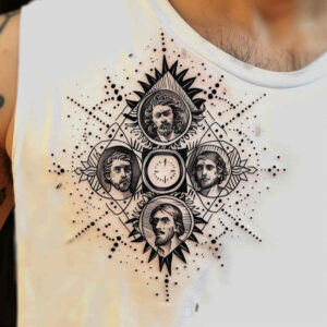 redemption-figure-delicate-highlight-for-wrist – tattoo design ideas free ai generated – Gallery: christian-characters-inkby-ai