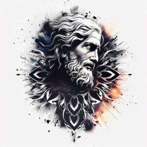 mercy-figure-natural-blush-for-upper-shoulder – tattoo design ideas free ai generated – Gallery: christian-characters-inkby-ai