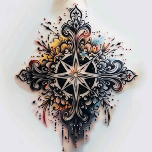 habit-figure-natural-contrast-for-lower-leg – tattoo design ideas free ai generated – Gallery: christian-characters-inkby-ai