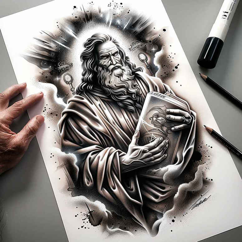 peace-symbol-clean-lines-for-collarbone – tattoo design ideas free ai generated – Gallery: christian-characters-inkby-ai
