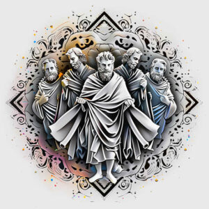 biblical-figure-illusion-of-depth-for-arm – tattoo design ideas free ai generated – Gallery: christian-characters-inkby-ai