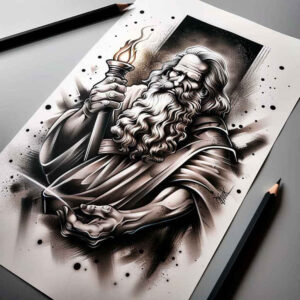 habit-figure-detail-accuracy-for-ankle – tattoo design ideas free ai generated – Gallery: christian-characters-inkby-ai