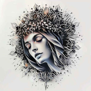redemption-figure-skin-realism-for-neck – tattoo design ideas free ai generated – Gallery: christian-characters-inkby-ai