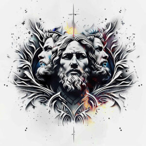 faith-symbol-full-detail-for-lower-leg – tattoo design ideas free ai generated – Gallery: christian-characters-inkby-ai