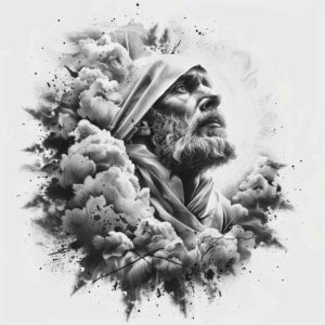 divine-messenger-transparent-layer-for-neck – tattoo design ideas free ai generated – Gallery: christian-characters-inkby-ai