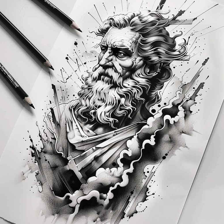 christian-characters tattoo design ideas Realism visual truth church motifs symbol of determination