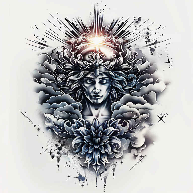 christian-characters tattoo design ideas Realism high definition emotional depth for biceps