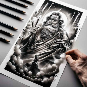 christian-characters tattoo design ideas Realism high-resolution tattoo halos for lower back