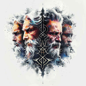 christian-characters tattoo design ideas structured design sacred symbols for thigh