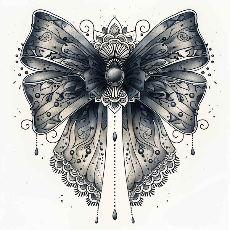 gift-ribbon-simple-dot-for-fingers – tattoo design ideas free ai generated – Gallery: cockades-inkby-ai