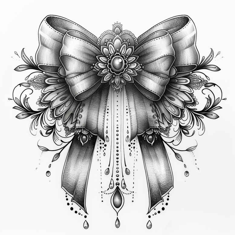 decorative-knot-miniature-for-lower-leg – tattoo design ideas free ai generated – Gallery: cockades-inkby-ai