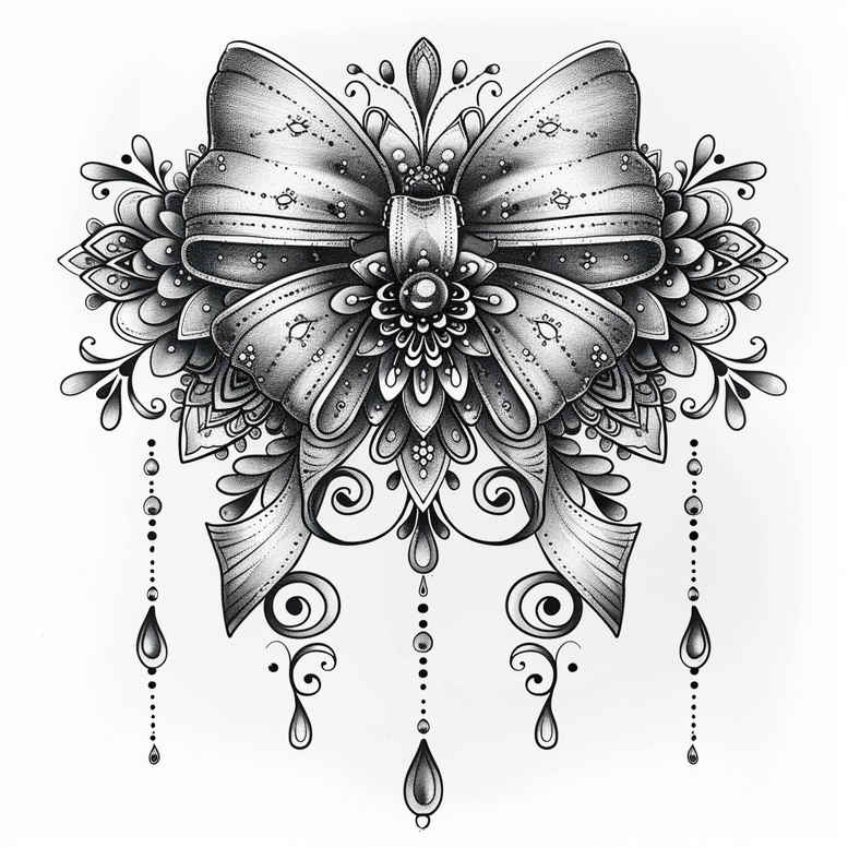 cockades tattoo design ideas fine dot woven fabric for chest