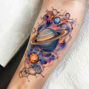 astronomical-body – tattoo design ideas free ai generated – neotraditional-enhanced-shading – for-full-back – Gallery: cosmos-inkby-ai