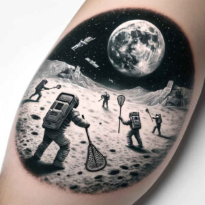 cosmic-shadow – tattoo design ideas free ai generated – neotraditional-enhanced-shading – for-spine – Gallery: cosmos-inkby-ai