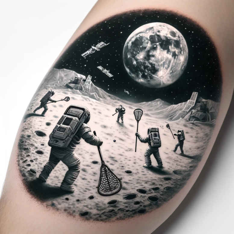 cosmic-shadow – tattoo design ideas free ai generated – neotraditional-enhanced-shading – for-spine – Gallery: cosmos-inkby-ai
