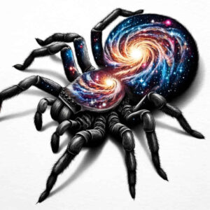 cosmic-wind – tattoo design ideas free ai generated – surrealism-symbolic-motifs – for-upper-chest – Gallery: cosmos-inkby-ai