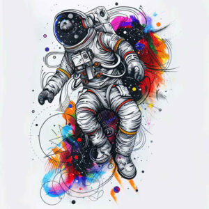 cosmos – tattoo design ideas free ai generated – realism-portrait-realism – for-palm – Gallery: cosmos-inkby-ai
