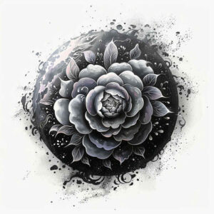 dark-matter – tattoo design ideas free ai generated – neotraditional-bold-highlights – for-nape – Gallery: cosmos-inkby-ai
