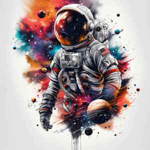 galaxy-cluster – tattoo design ideas free ai generated – realism-skin-realism – for-side – Gallery: cosmos-inkby-ai