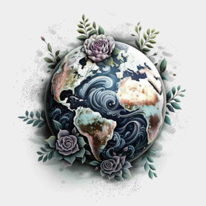 orbiting-body – tattoo design ideas free ai generated – surrealism-melting-forms – for-upper-back – Gallery: cosmos-inkby-ai