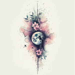 space-time-continuum – tattoo design ideas free ai generated – realism-realistic-lighting – for-arm – Gallery: cosmos-inkby-ai