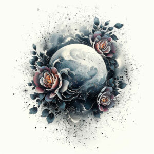 space-travel – tattoo design ideas free ai generated – neotraditional-color-richness – for-upper-shoulder – Gallery: cosmos-inkby-ai