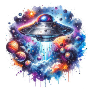 space-universe – tattoo design ideas free ai generated – neotraditional-sharp-contrast – for-back-of-neck – Gallery: cosmos-inkby-ai