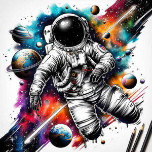 starburst – tattoo design ideas free ai generated – realism-realistic-perspective – for-upper-shoulder – Gallery: cosmos-inkby-ai