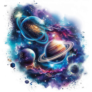 cosmos tattoo design ideas Surrealism morphic transformation astral elements represents endurance